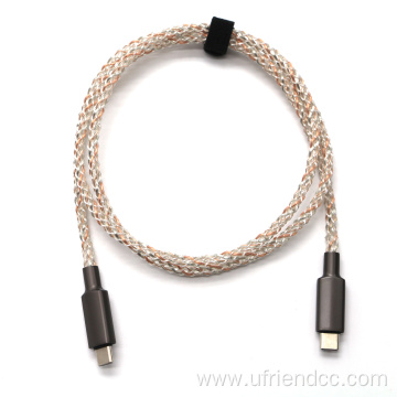 New design new products multi-color braided data line